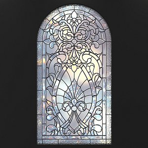 stained glass arc 2 3d max