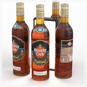 Havana Club Anejo Especial Rum de Cuba 700ml 2021 3D model