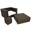 Outdoor Braided Furniture Set