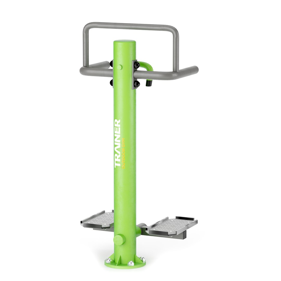 3D Outdoor Gym Equipment Single Stepper Model - TurboSquid 2417203