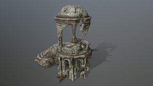 old temple 3D model