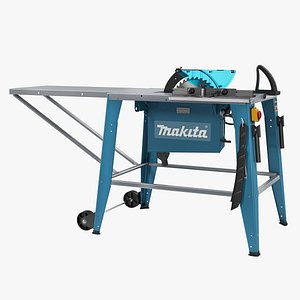 Circular Saw Makita 2712 3D Model