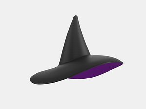 witch hat 3D model