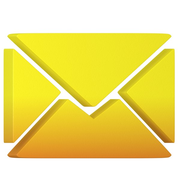 letter icon yellow model