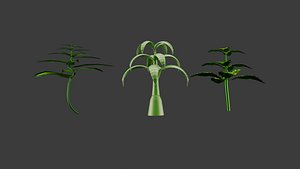 branch 3D model
