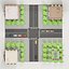Low poly Low Poly Assets - Urban Neighborhood low-poly 3d modelstreet 1