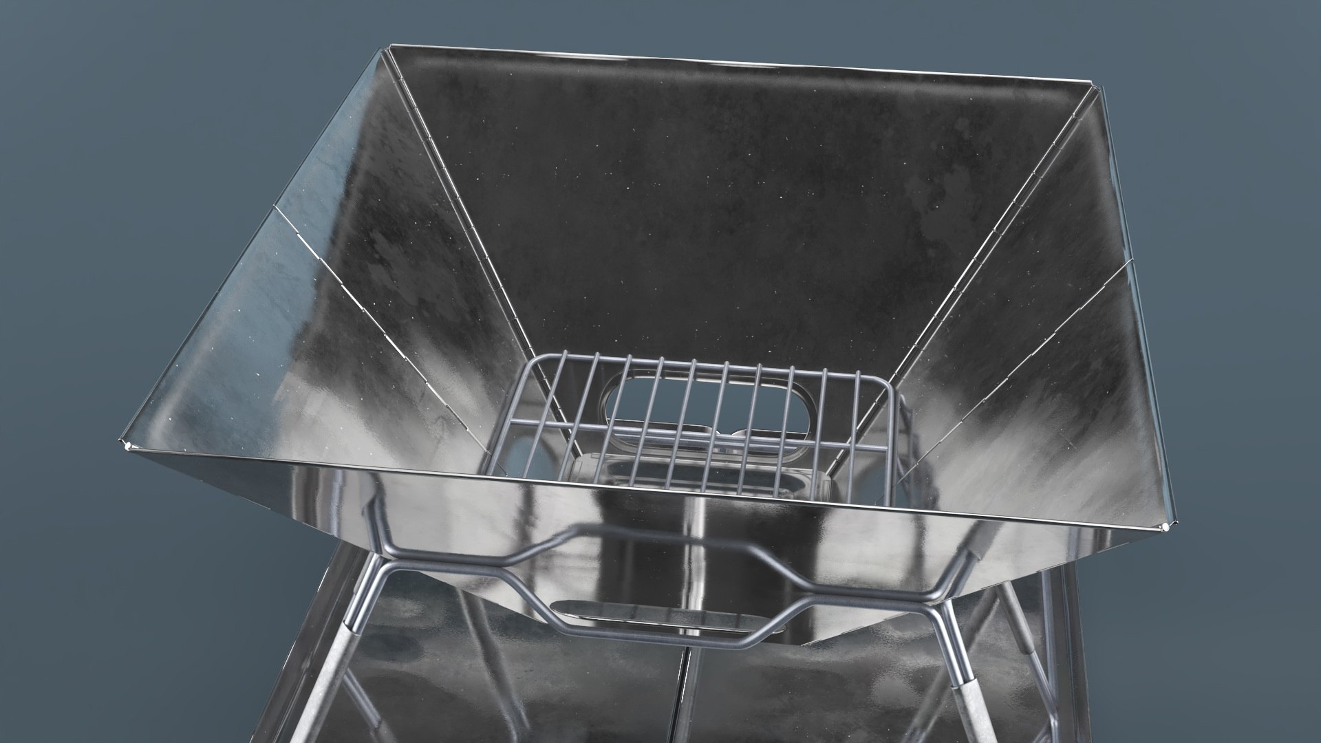 3D Steel Portable Fire Pit Model - TurboSquid 2434043