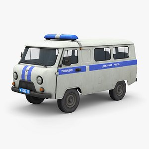 UAZ 2206 Police