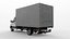 3D Mercedes Sprinter Curtain Side Tautliner Van 3D Model PBR Textures model