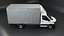 3D Mercedes Sprinter Curtain Side Tautliner Van 3D Model PBR Textures model