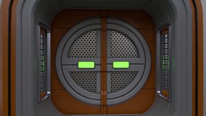 Sci Fi Airlock Door