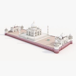Taj Mahal 3D model
