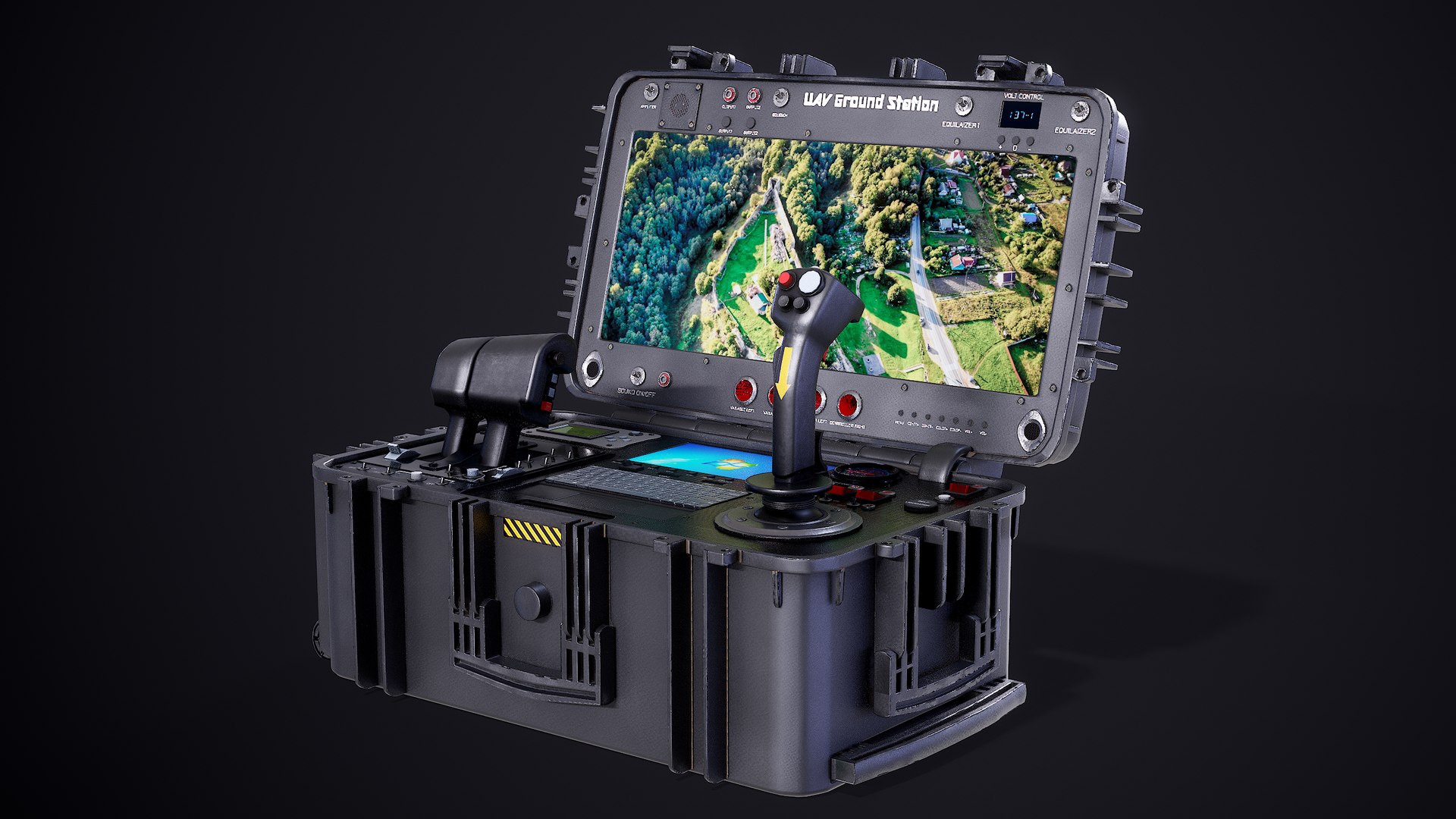 3D UAV Mobile Ground Control Station PBR https://p.turbosquid.com/ts-thumb/4h/IE59AU/Bq/r_viewport_001/png/1636208526/1920x1080/fit_q87/93374aa5b2e71221d96aff616e2b6d16c652e237/r_viewport_001.jpg