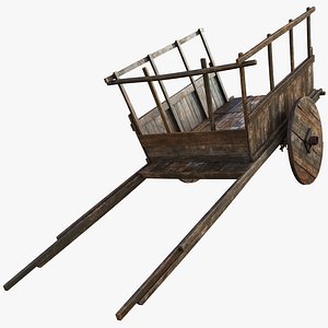 3D model wooden pbr