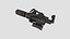 10 Anti-Drone Mini Gun F Collection - SciFi Jamming Weaponry