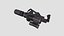 10 Anti-Drone Mini Gun F Collection - SciFi Jamming Weaponry