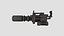 10 Anti-Drone Mini Gun F Collection - SciFi Jamming Weaponry
