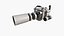10 Anti-Drone Mini Gun F Collection - SciFi Jamming Weaponry