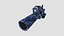 10 Anti-Drone Mini Gun F Collection - SciFi Jamming Weaponry