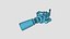 10 Anti-Drone Mini Gun F Collection - SciFi Jamming Weaponry