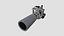 10 Anti-Drone Mini Gun F Collection - SciFi Jamming Weaponry