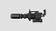 10 Anti-Drone Mini Gun F Collection - SciFi Jamming Weaponry