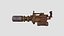 10 Anti-Drone Mini Gun F Collection - SciFi Jamming Weaponry