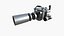 10 Anti-Drone Mini Gun F Collection - SciFi Jamming Weaponry