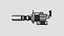 10 Anti-Drone Mini Gun F Collection - SciFi Jamming Weaponry