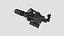 10 Anti-Drone Mini Gun F Collection - SciFi Jamming Weaponry