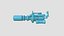 10 Anti-Drone Mini Gun F Collection - SciFi Jamming Weaponry