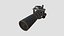 10 Anti-Drone Mini Gun F Collection - SciFi Jamming Weaponry