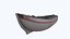 Small River Barge Boat Low-poly PBR
