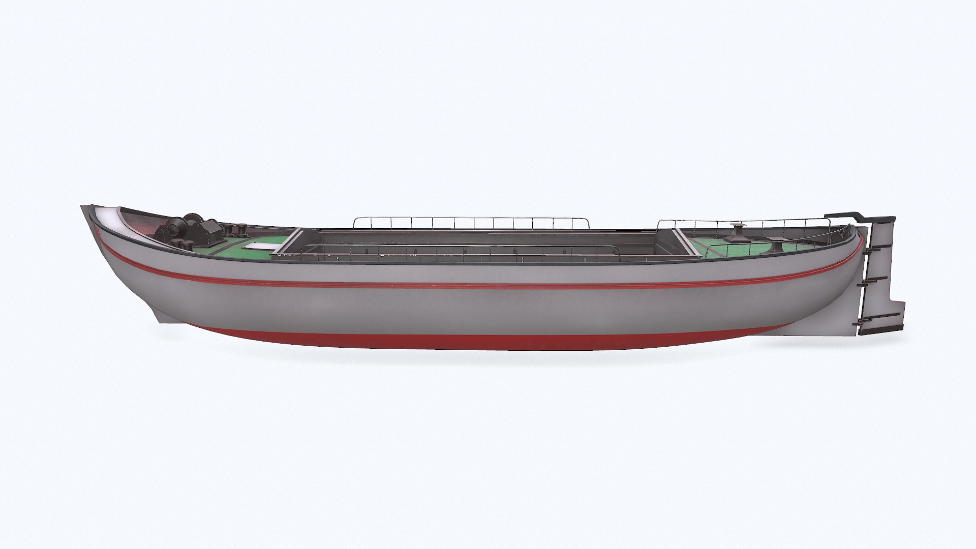 Small River Barge Boat Low-poly PBR 3D model https://p.turbosquid.com/ts-thumb/4h/RyEZfD/BO/screenshot003/png/1769224069/1920x1080/fit_q87/5dd17b0d1fb21f11306cdc356c6107cbcccb43c7/screenshot003.jpg