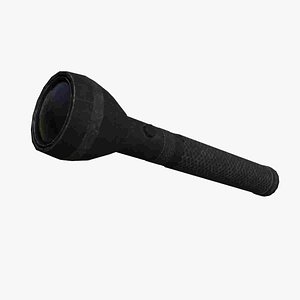 3D Flashlight LowPoly