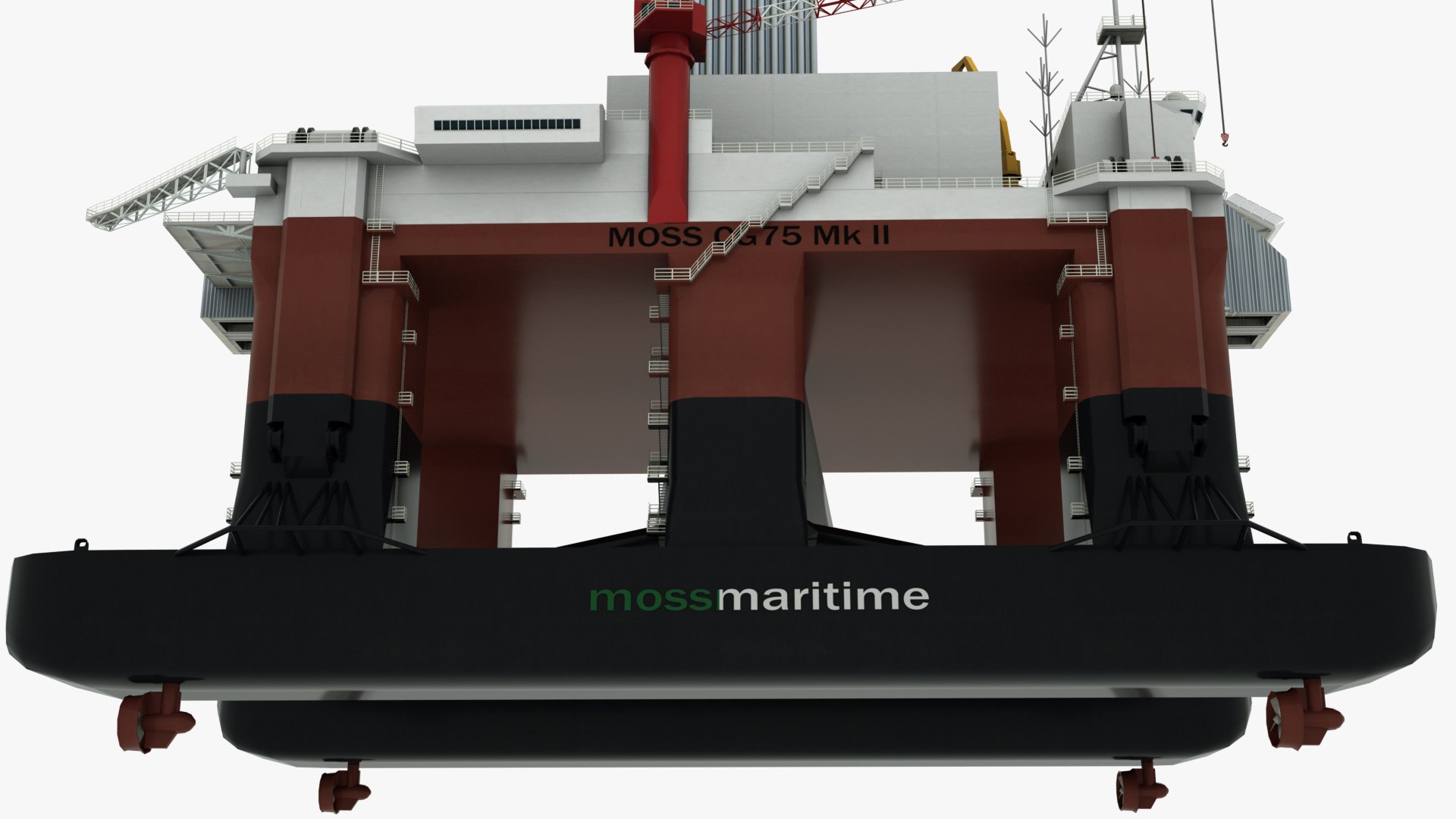 3D Floating Drilling Rig Model - TurboSquid 1455872
