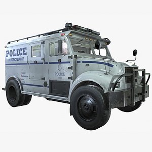 SWAT Vehicle - Game Ready