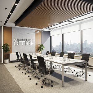 conference room 3D model