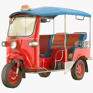 Tuk Tuk Taxi PBR