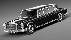 Mercedes-Benz 600 w100 Pullman 1963-1981
