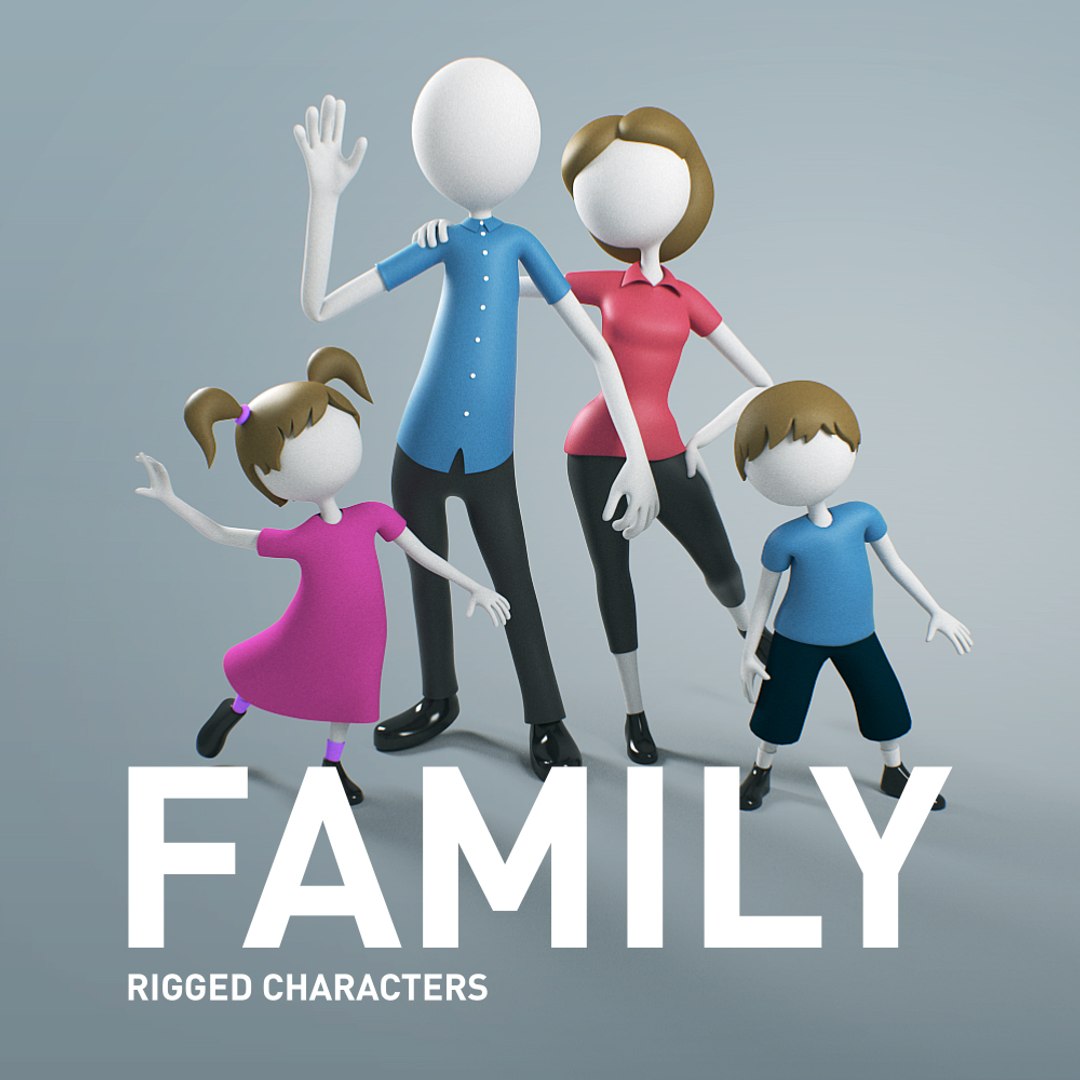 3D character rigged https://p.turbosquid.com/ts-thumb/4h/iQGwoR/BJCXlOjz/family/jpg/1500753125/1920x1080/fit_q87/29eb7dde4214789e909ddc221a769e2a995b66e7/family.jpg