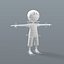 3D character rigged