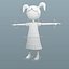 3D character rigged