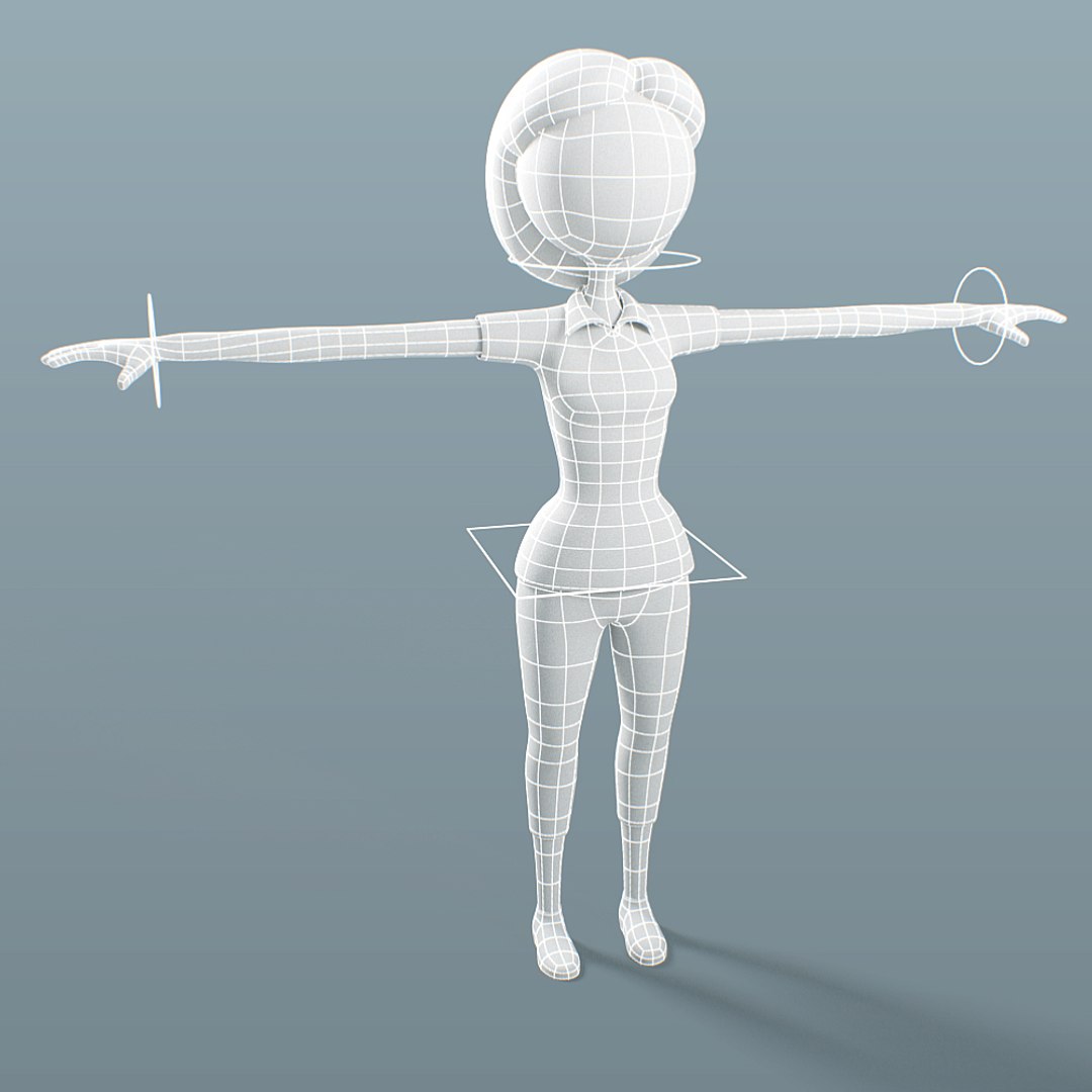 3D Character Rigged - TurboSquid 1184067