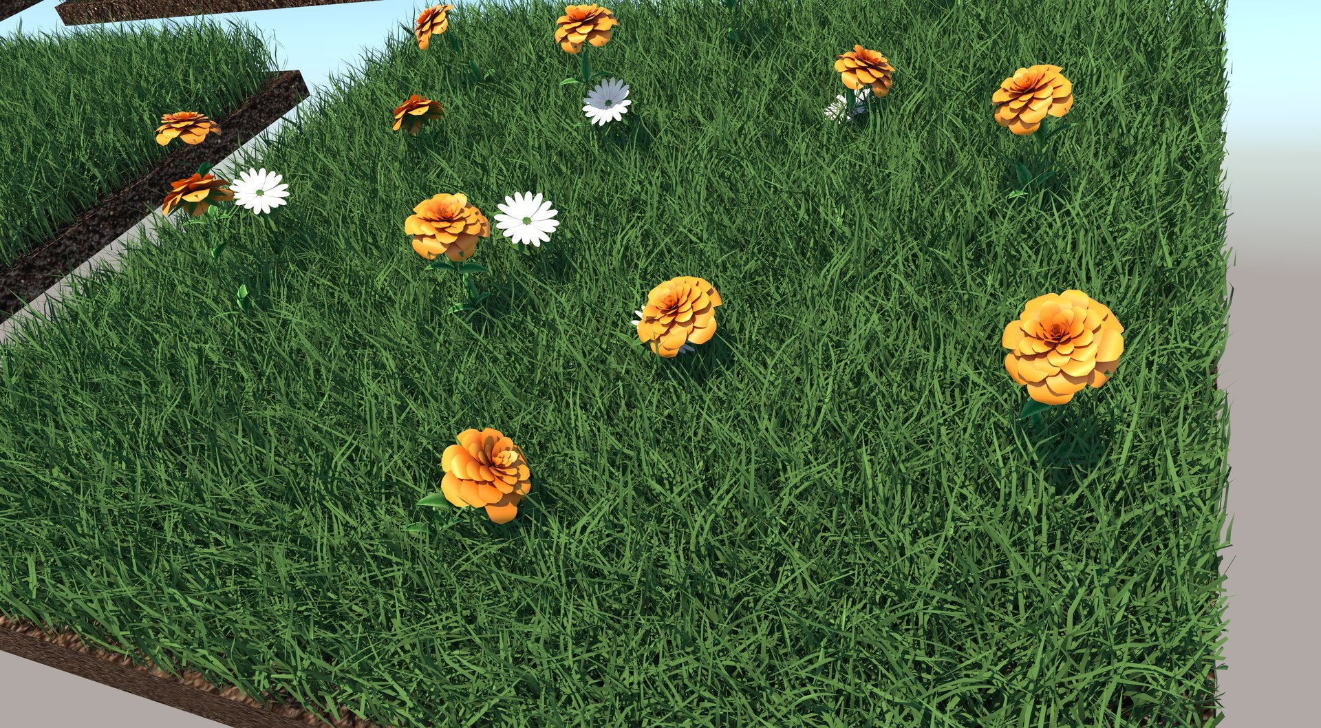 3D Realistic Grass - TurboSquid 1713311