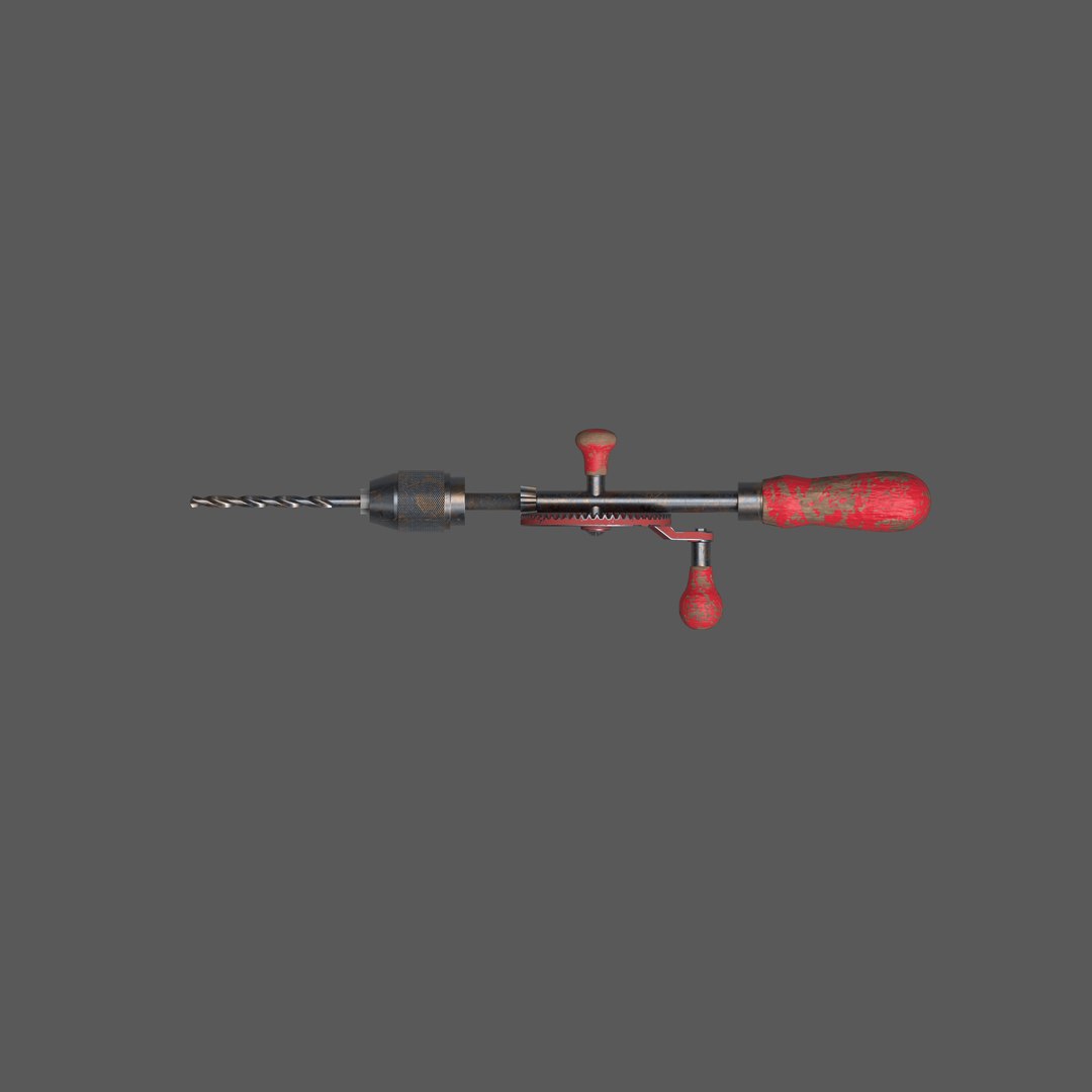 3D model Hand Drill https://p.turbosquid.com/ts-thumb/4h/oOdfJG/Jt/handdrill_07/jpg/1659789859/1920x1080/fit_q87/2efbfb98766b36c859736fc4723707341e71b62e/handdrill_07.jpg