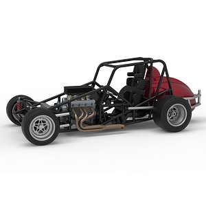 Pavement Silver Crown Car Base Version 3 Scale 1 to 25 model
