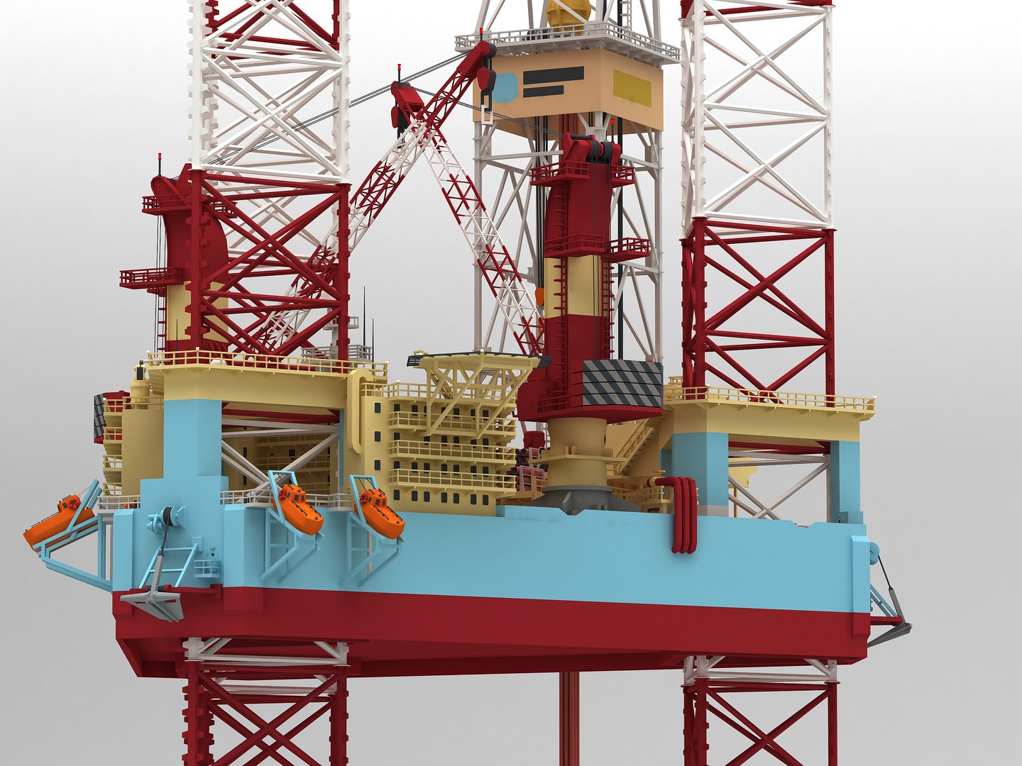 Low Poly Jack Up Drilling Rig M 3D Model - TurboSquid 1921862