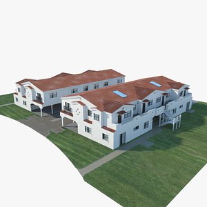 3D Townhouse model