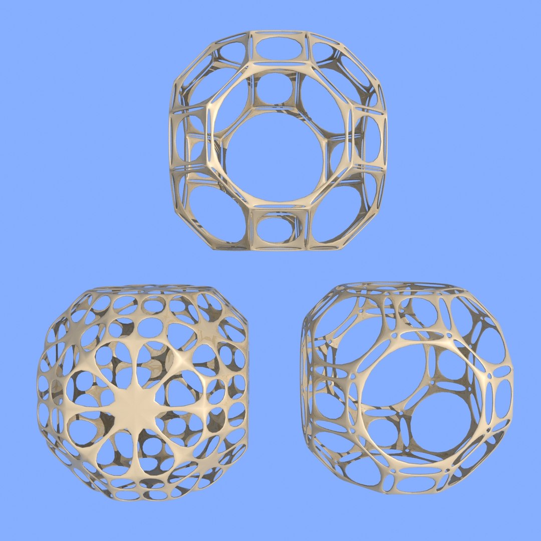 Geometric Shape Mht-09 3d Max
